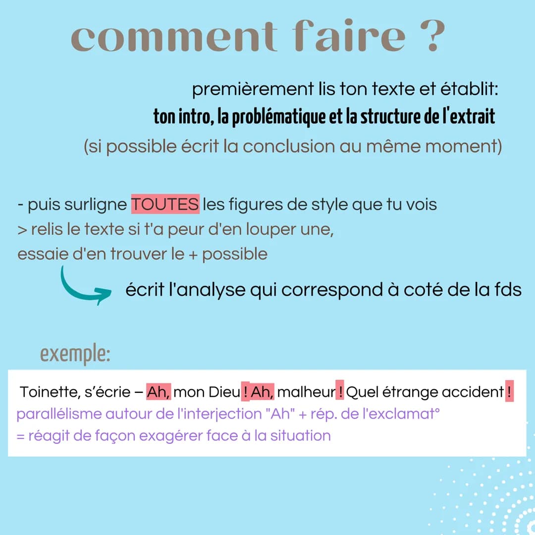RÉVISE TON
ORAL DE
FRANÇAIS
TIPS
@studyy.and.travel L'oral de français est la dernière épreuve que tu
passes à la fin de la classe de premiè