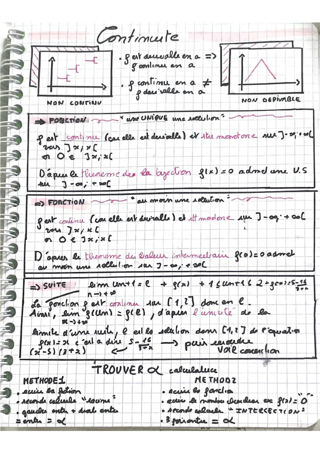 Continuité terminale 