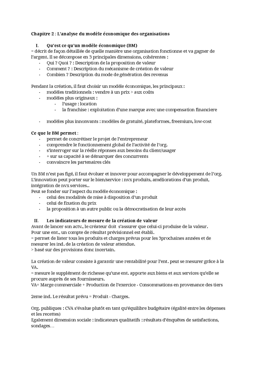 Comprendre les modèles économiques et leur impact sur les organisations