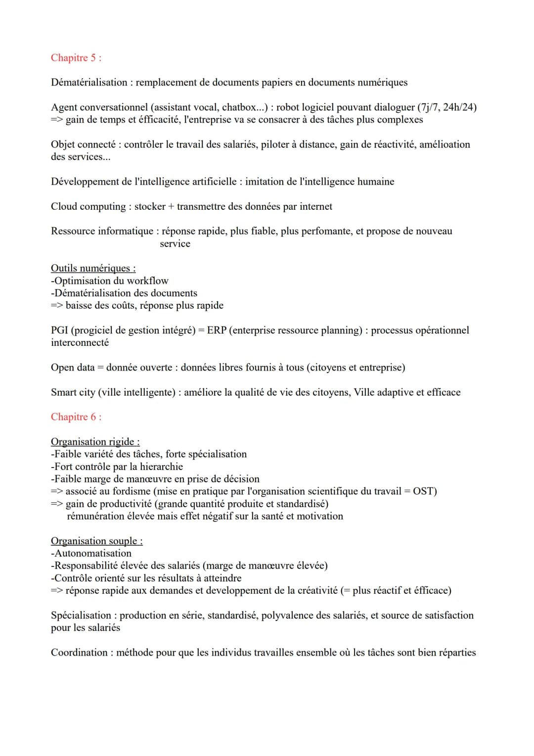 Thème 1
Chapitre 1
Etude de marché : collecter/analyser les infos
=> prendre une meilleure décision, suite à un tri des infos
comprendre les