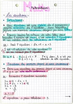 Know Maths : Équations  thumbnail