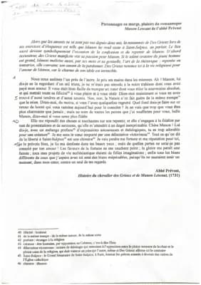 Know Analyse linéaire : Topos de la scène des retrouvailles - Manon Lescaut - Abbé Prévost thumbnail