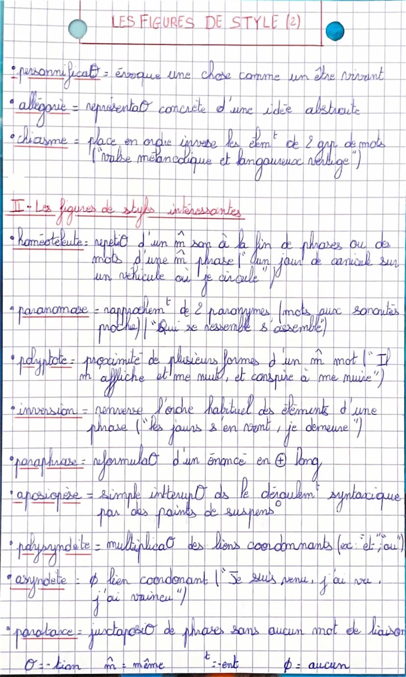 
<p>Les figures de style sont des techniques qui permettent de donner du relief, de l'émotion et de la musicalité au discours. Elles sont ut