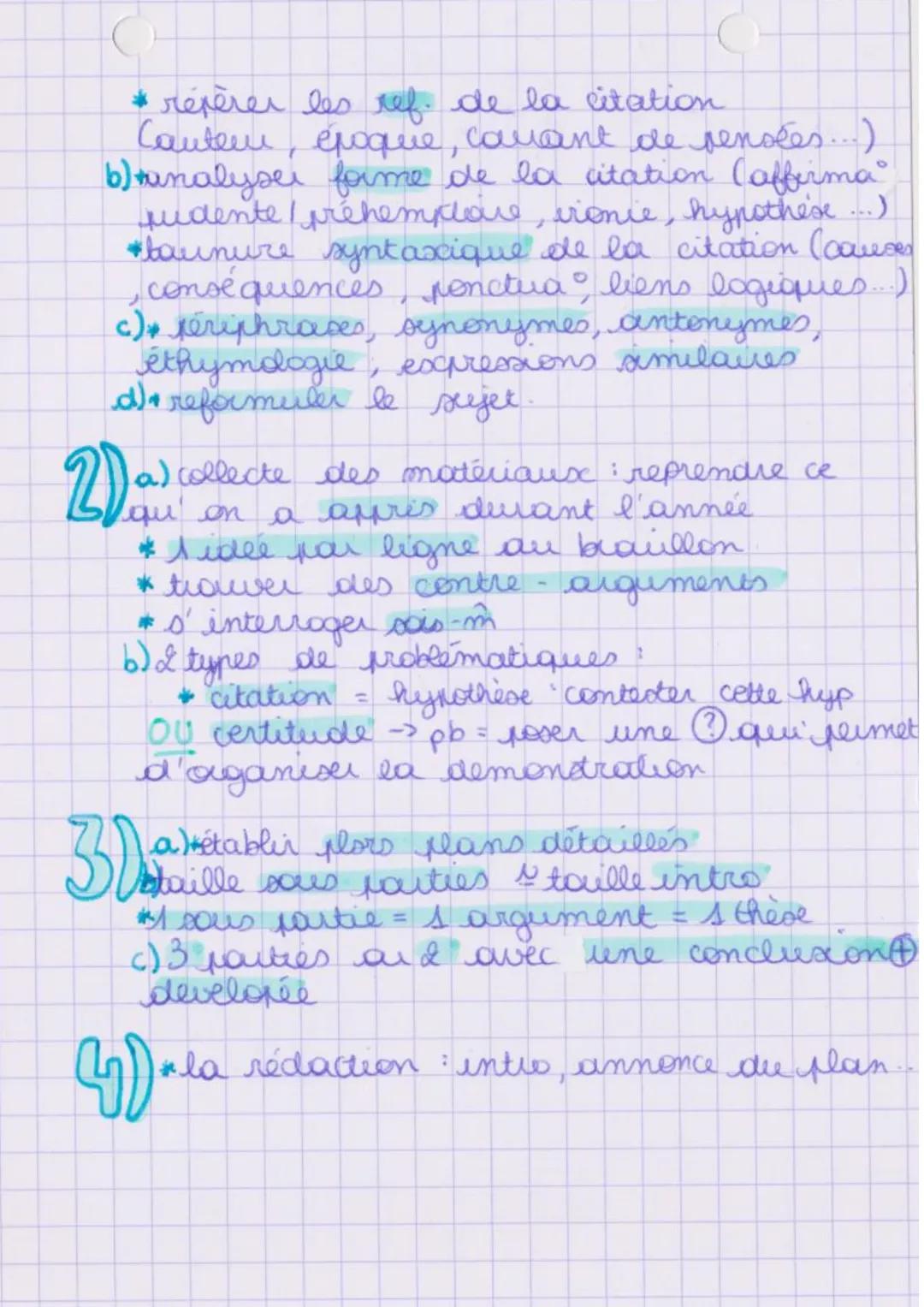 E
dissertation
MÉTHODE
→Structure : semblake ou commentaire de texte.
1) intro
2) problématique
3) plan
4) commentaire
5) conclusion
C1 part