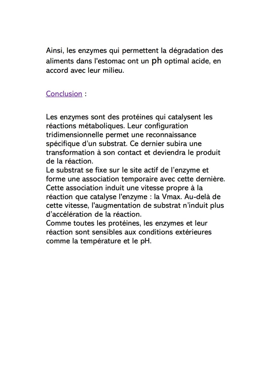 Le rôles des enzymes dans les
réactions métaboliques
Introduction : les réactions du métabolisme peuvent
parfois prendre du temps. C'est pou