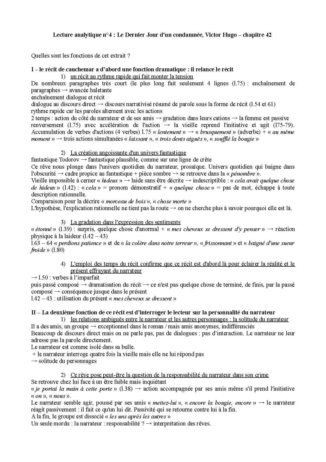 Le Dernier Jour d'un Condamné: Résumé, Analyse, Nombre de Pages, Contexte Historique