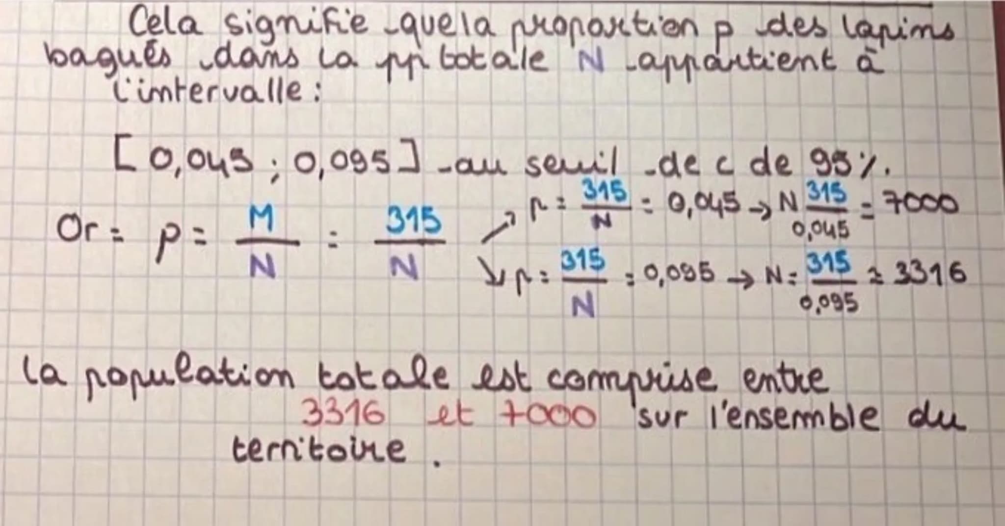 N= effectif total
Mechantillon marqué
LA METHODE CMR
R
C = individus et oncomite le nombre R (marques)
f = fréquence d'individus marques.
ta
