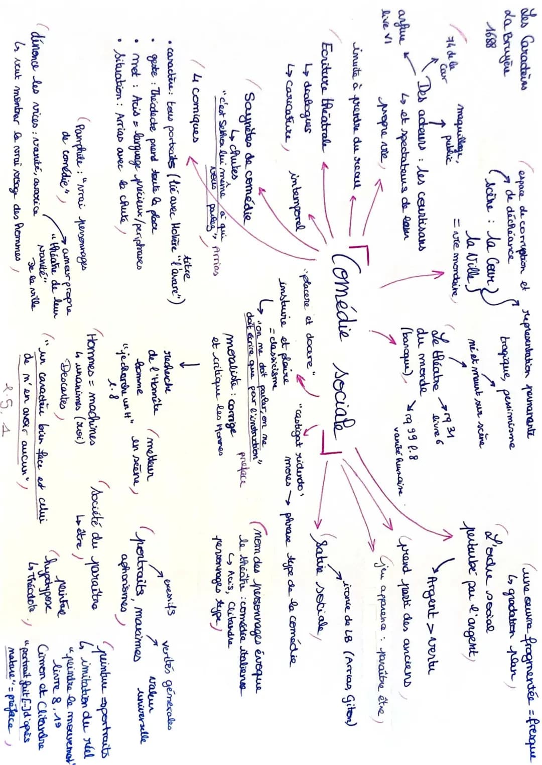 Comédie Sociale et Les Caractères de La Bruyère - Exemple et Définition
