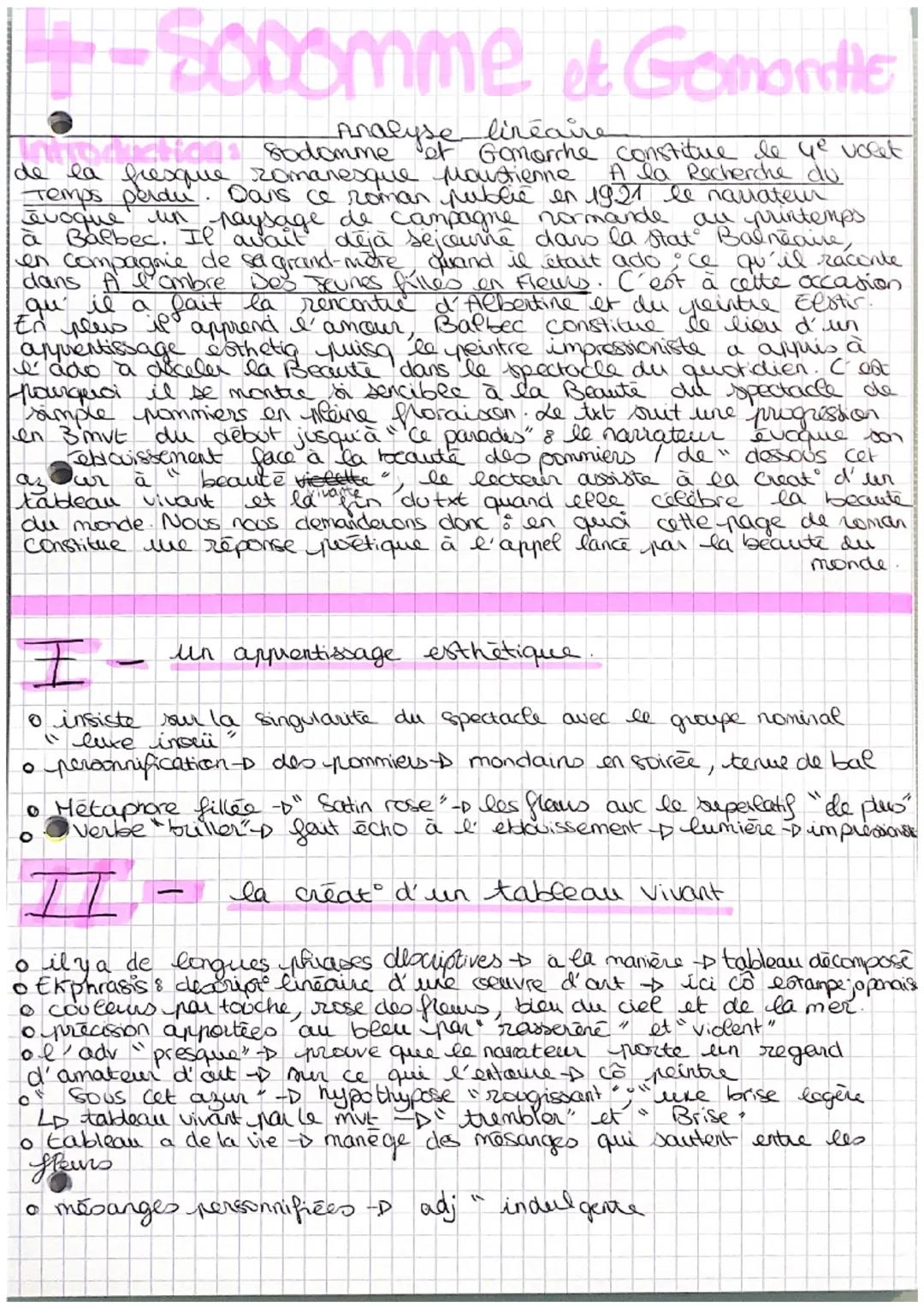 # +-Sodomme et Gomantle

Analyse linéaire
Sodomme et Gomorrhe constitue de ye volet
deema fresque romanesque Moustienne 193 la Recherche du
