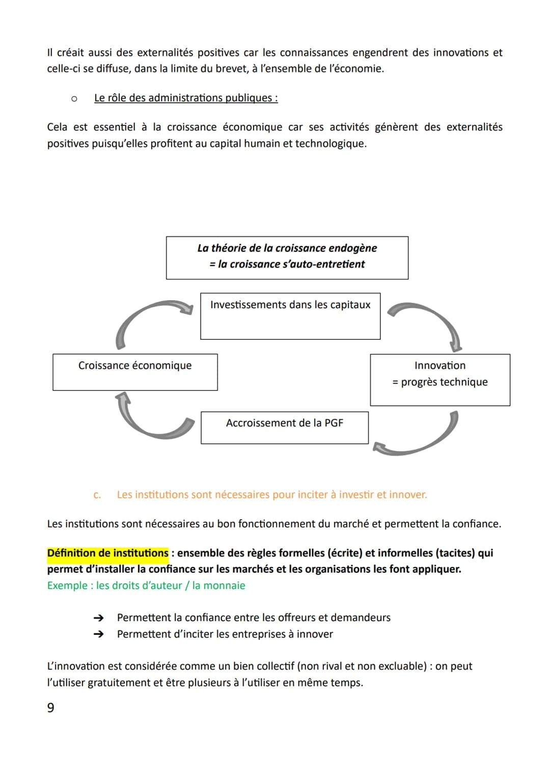 Chapitre 1 : Quels sont les sources et les défis de la croissance économique ?
Economie
Problématique : La croissance économique peut-elle s