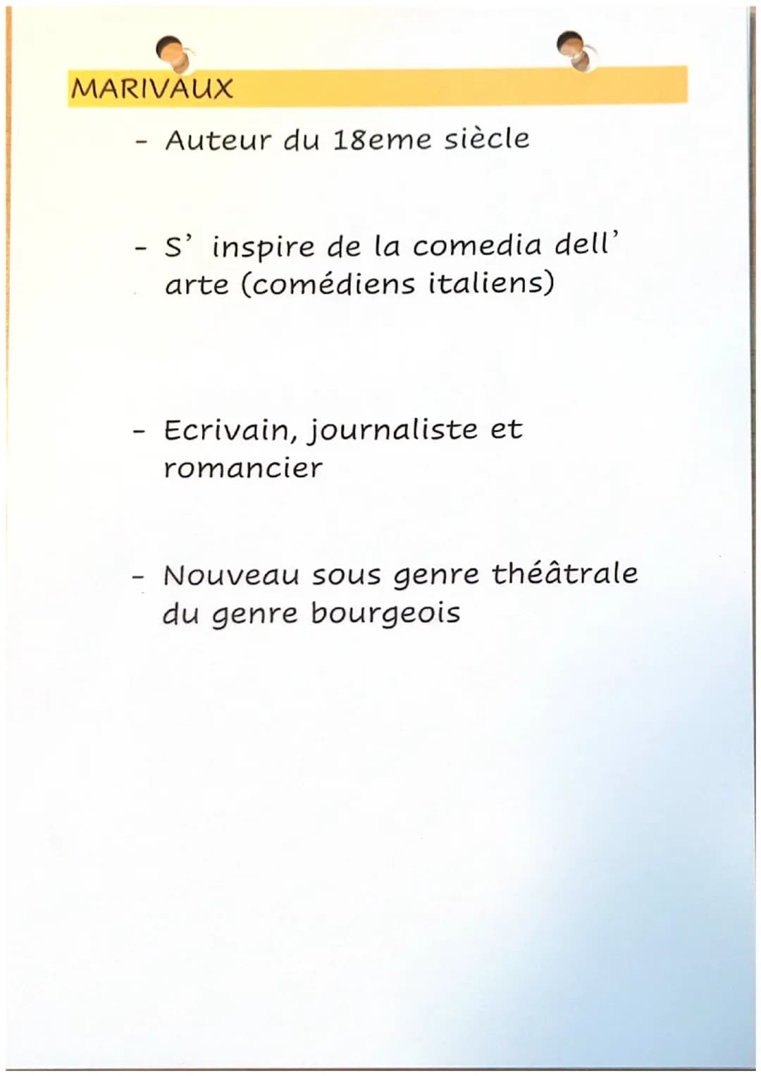 VICTOR HUGO
-
AUTEURS
Le patron de la littérature
Poète, romancier, dramaturge, homme
politique
Le romantisme
S'oppose aux stéréotypes (et à