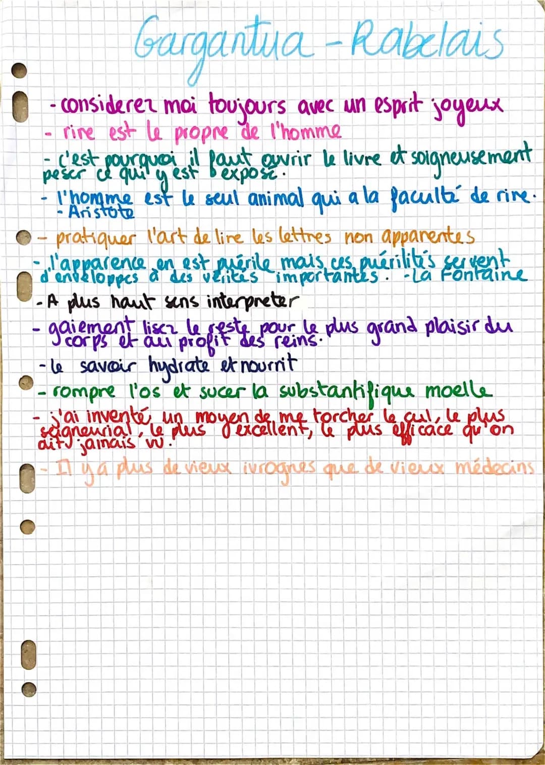 Les Plus Marrantes Citations de Gargantua: Rire, Savoir et Éducation!