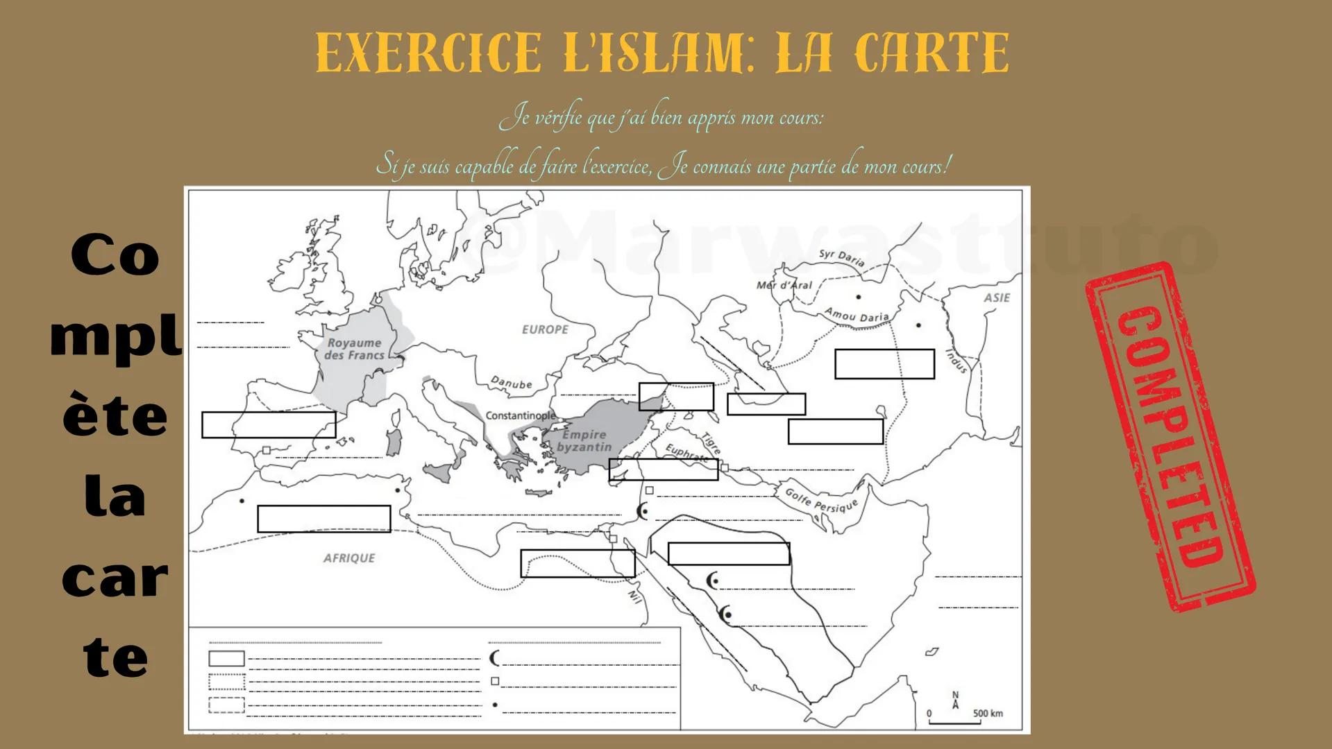 G
Les débuts de l'Islam
du VIIe s. au IXe s.
Presented Marwastuto
Eu
ris
Esas Prophète: homme chargé par dieu pour transmettre ses paroles
A
