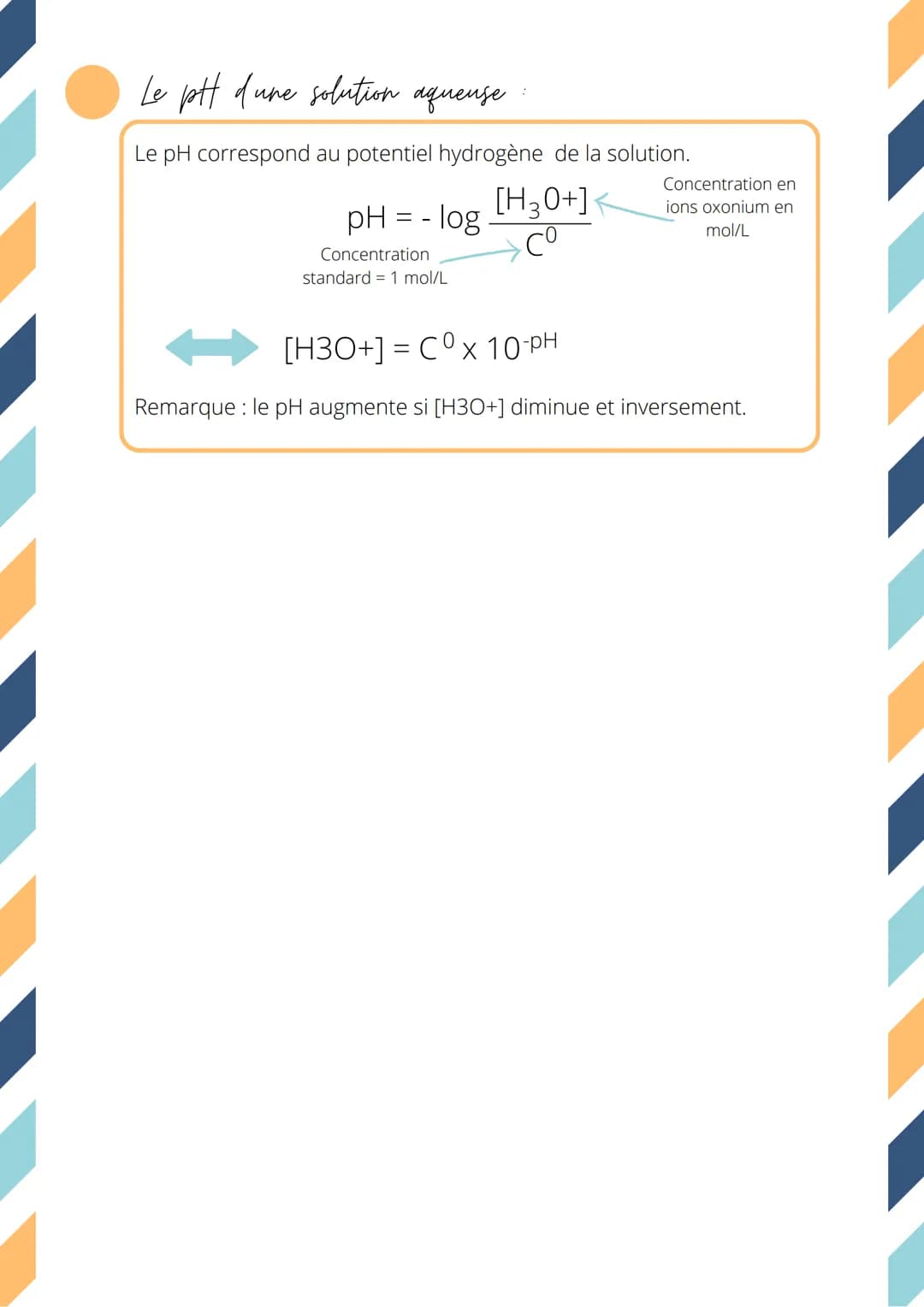 Leçon 6:
TRANSFORMATIONS ACIDE-BASE
Les definitions de Bronsted
Un acide est une espèce chimique pouvant céder un ou plusieurs
ions H+.
.
Un