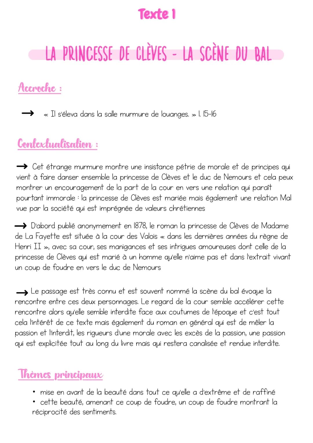 1 - exaltation de la beauté du classicisme ( I. 1 A 3 )
champ lexical de la beauté 1. 1 et 2
héritage classique avec la présence d'un grand 