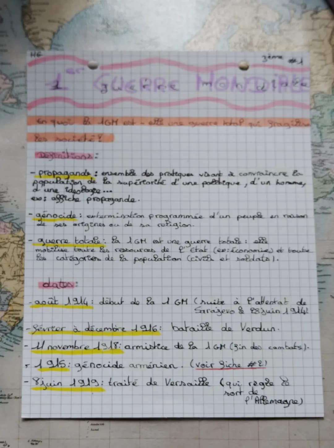 HG
GUERRE MONDIA
-
En quo Ba IGH est
Pes rocide!
Definitions:
Left one were total que gragi
propagande: ensemble des pratiques visant à conv
