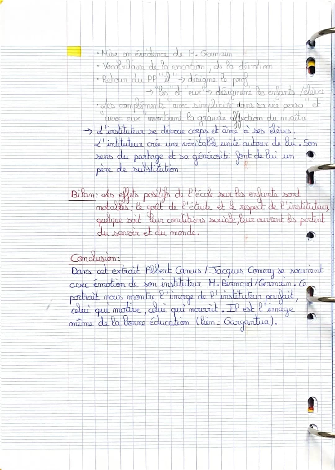 Le Premier Homme
Objet d'étude : da litterature d'idées du XVIe siècle
XVIII stede
Parcours: La bonne éducation
Introduction
Carte d'identit
