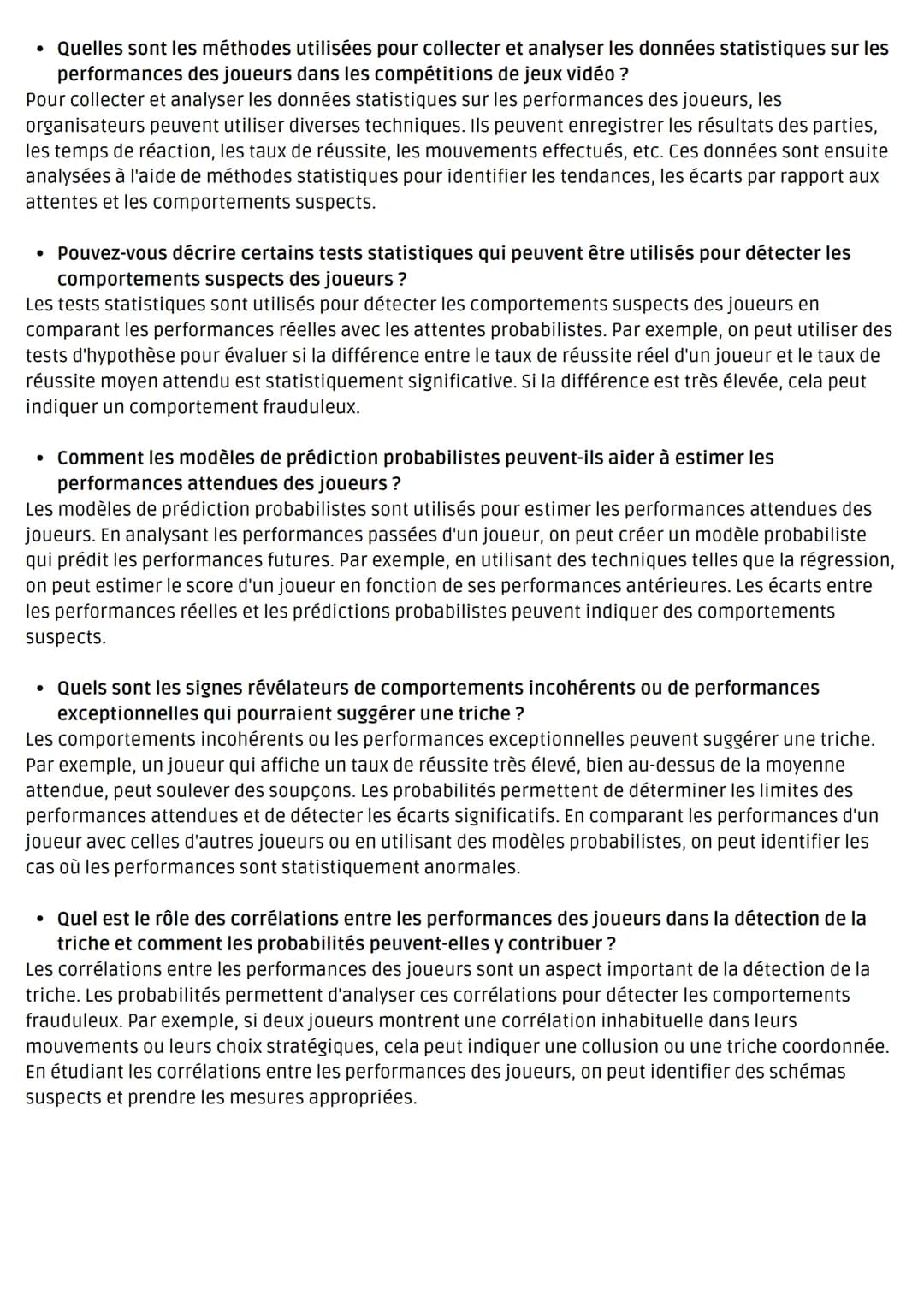 @luckybitsy
Grand Oral
Comment les probabilités peuvent-elles aider à démasquer les tricheurs lors de compétitions de
jeux vidéo ?
Introduct