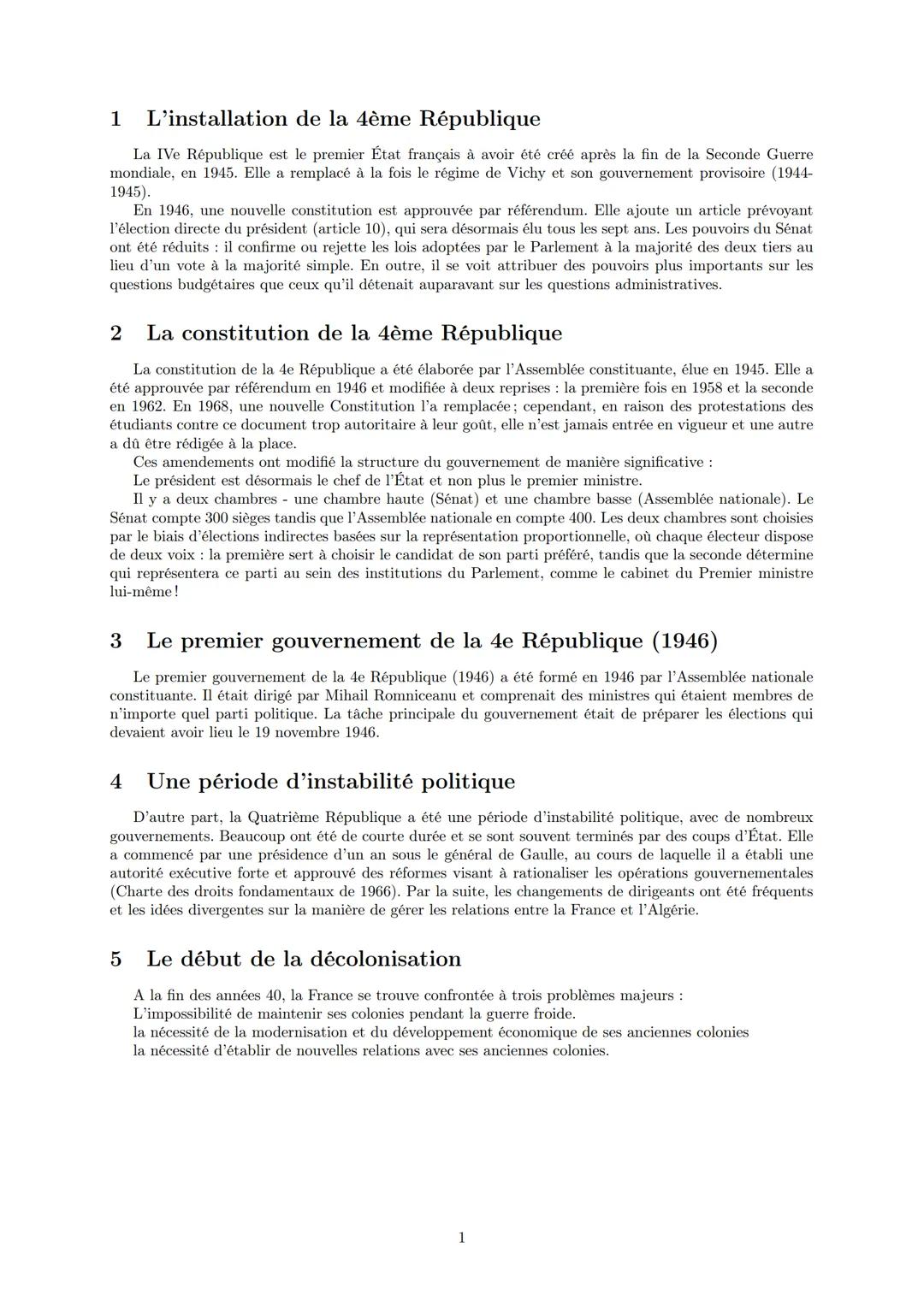 LYCEE GENERAL ET TECHNOLOGIQUE LA BRUYERE

La 4ème république, entre guerre froide et
construction européenne

19 mai 2022

AFFICHARD-PIERRI