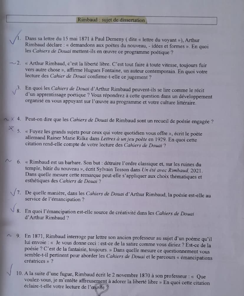 Dissertation 3:
«
Dernière œuvre de Molière, composée à la veille de sa mort en 1673, Le
Malade imaginaire s'impose souvent comme la plus ex