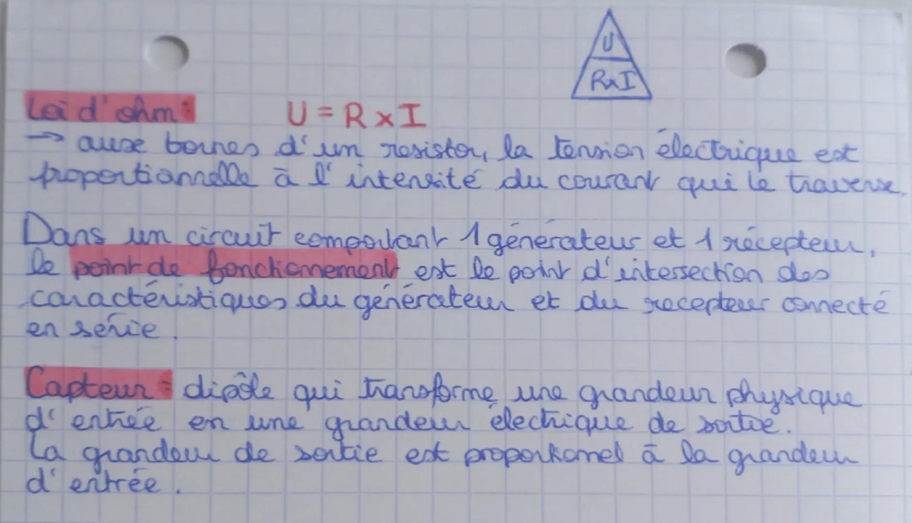 physique
Maille portion de circuit électrique qui se referme
sin elle-même.
En série ne comporte qu'une seule maille
En dérivation: comporte