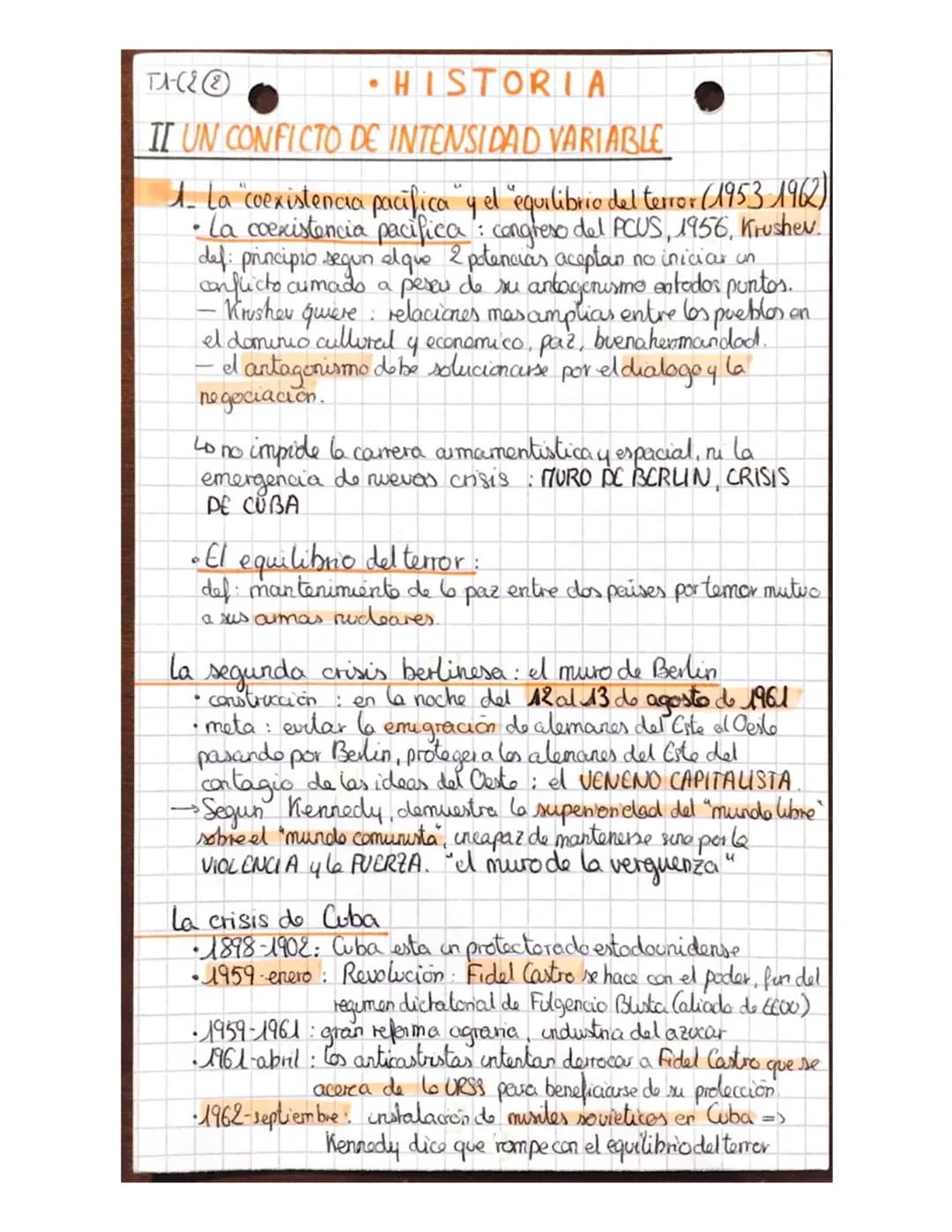 TA-C2 @
• HISTORIA
TEMA 1: EL MUNDO DESDE 1965 HASTA HOY DÍA
CAPITULO 2: las relaciones internacionales desde 1965
Desde 1945, 2 fases:
-196