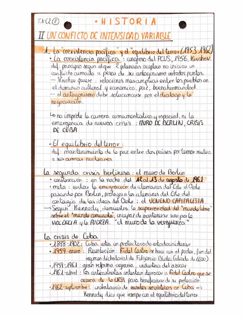 TA-C2 @
• HISTORIA
TEMA 1: EL MUNDO DESDE 1965 HASTA HOY DÍA
CAPITULO 2: las relaciones internacionales desde 1965
Desde 1945, 2 fases:
-196