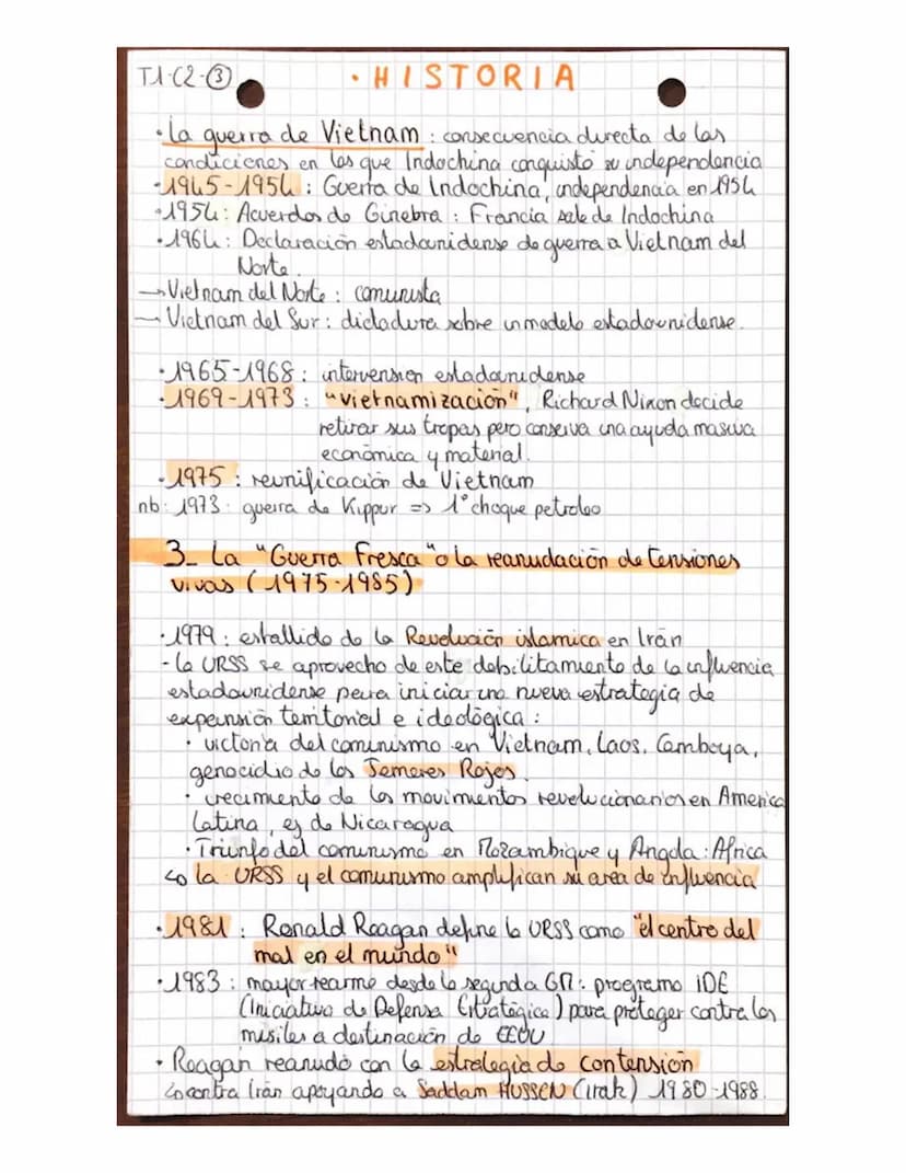 TA-C2 @
• HISTORIA
TEMA 1: EL MUNDO DESDE 1965 HASTA HOY DÍA
CAPITULO 2: las relaciones internacionales desde 1965
Desde 1945, 2 fases:
-196