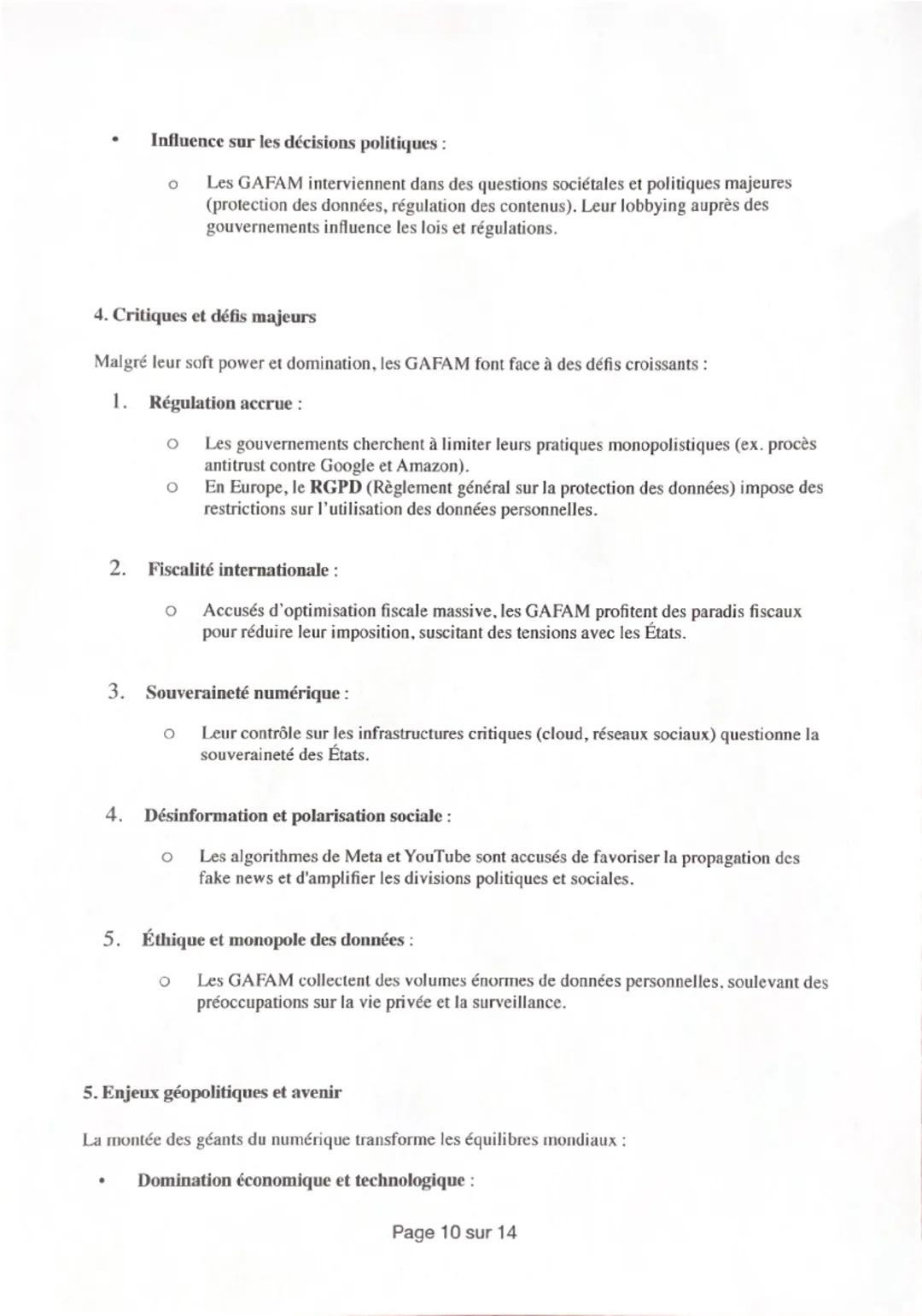 # L'AXE 2: FORME INDIRECTES DE LA
PUISSANCE: UNE APPROCHE GÉOPOLITIQUE

SYNTHÈSE: L'ANGLAIS, UNE LANGUE MONDIALE

1. L'Anglais dans le Monde