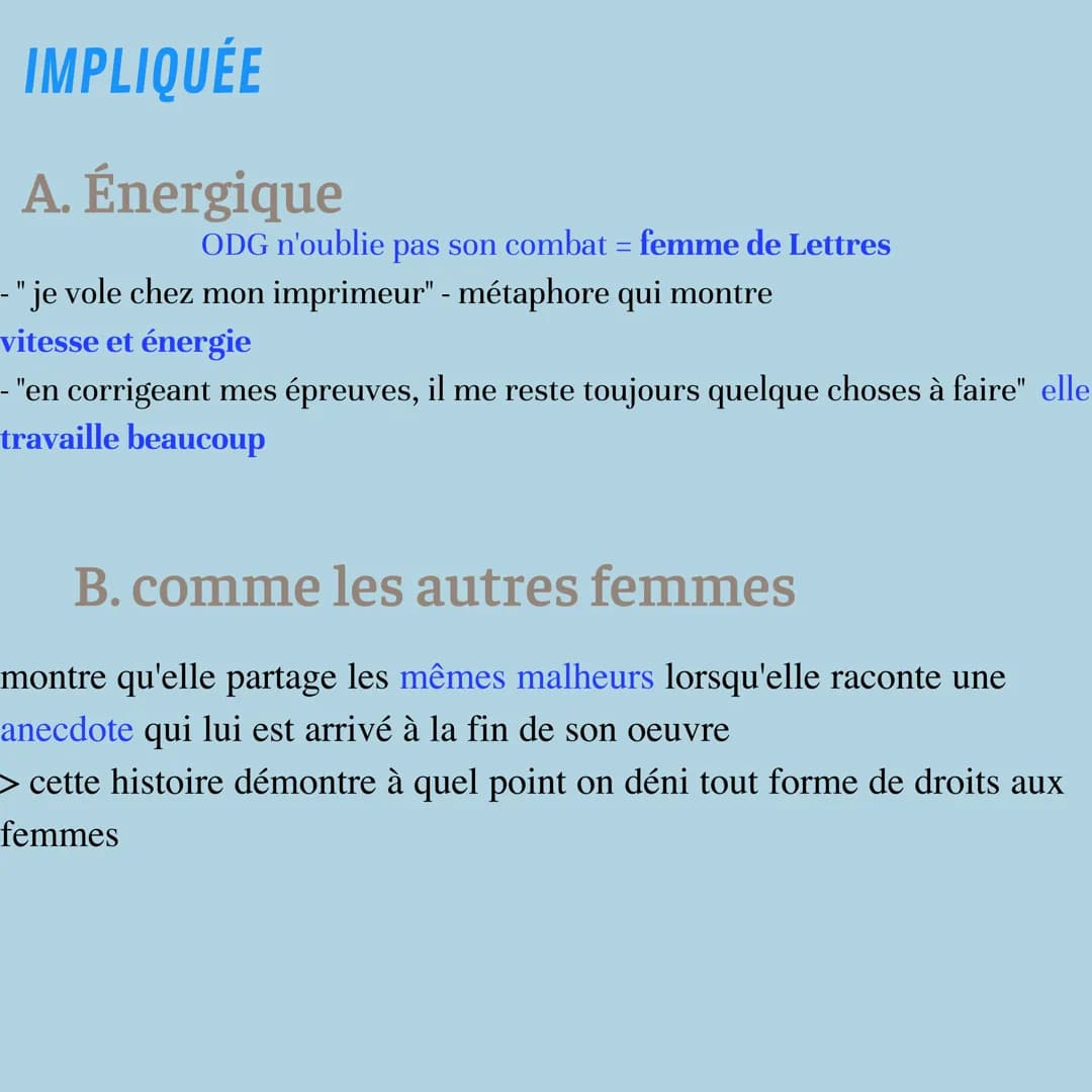 DDFC
Olympe de Gouges Objectif et juridique
Structure 1
> juridique
- prend un texte pour modele et le féminise
- donne un aspect universel
