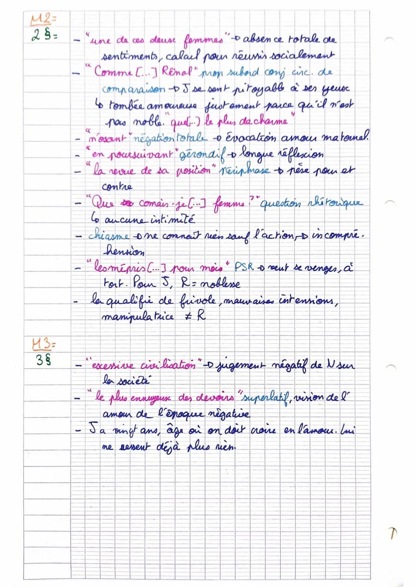 Roman LL2
Le Rouge et le Noir
Chapitre XIII, live premier
M1=
18
L'élement déclencheur de l'ambition de Julien
M2= 28 - Réflexion de Julien 