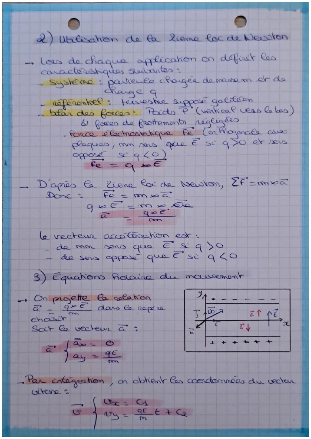 Physique-Chimie
Mouvement dans un
champ creforme (1/3)

I. Houvement dans un champ de pesanteur
uniforme
1) Champ de pesanteur auriforme
Déf