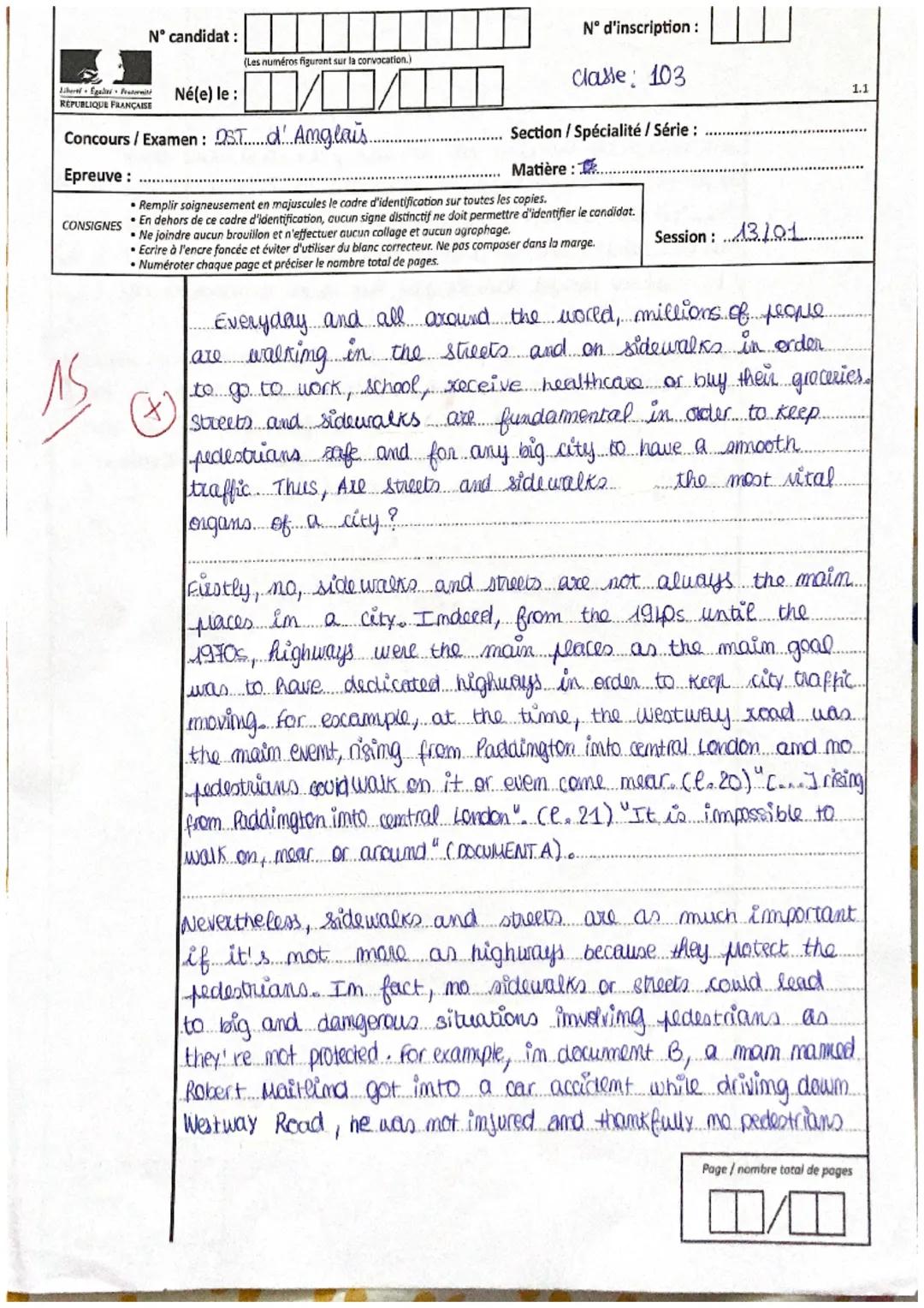 Devoir surveillé commun 1ères LLCE-Anglais Monde Contemporain
Ecrit argumentatif
Durée : 2h
1) Lisez attentivement les trois textes ci-joint