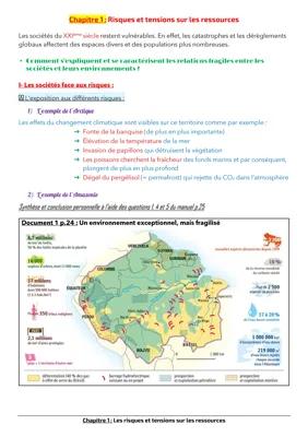 Know Chapitre 1 - Risques et tensions sur les ressources thumbnail