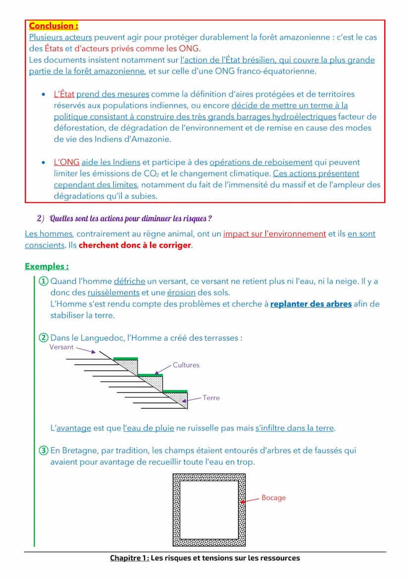 Chapitre 1: Risques et tensions sur les ressources
Les sociétés du XXIème siècle restent vulnérables. En effet, les catastrophes et les dérè