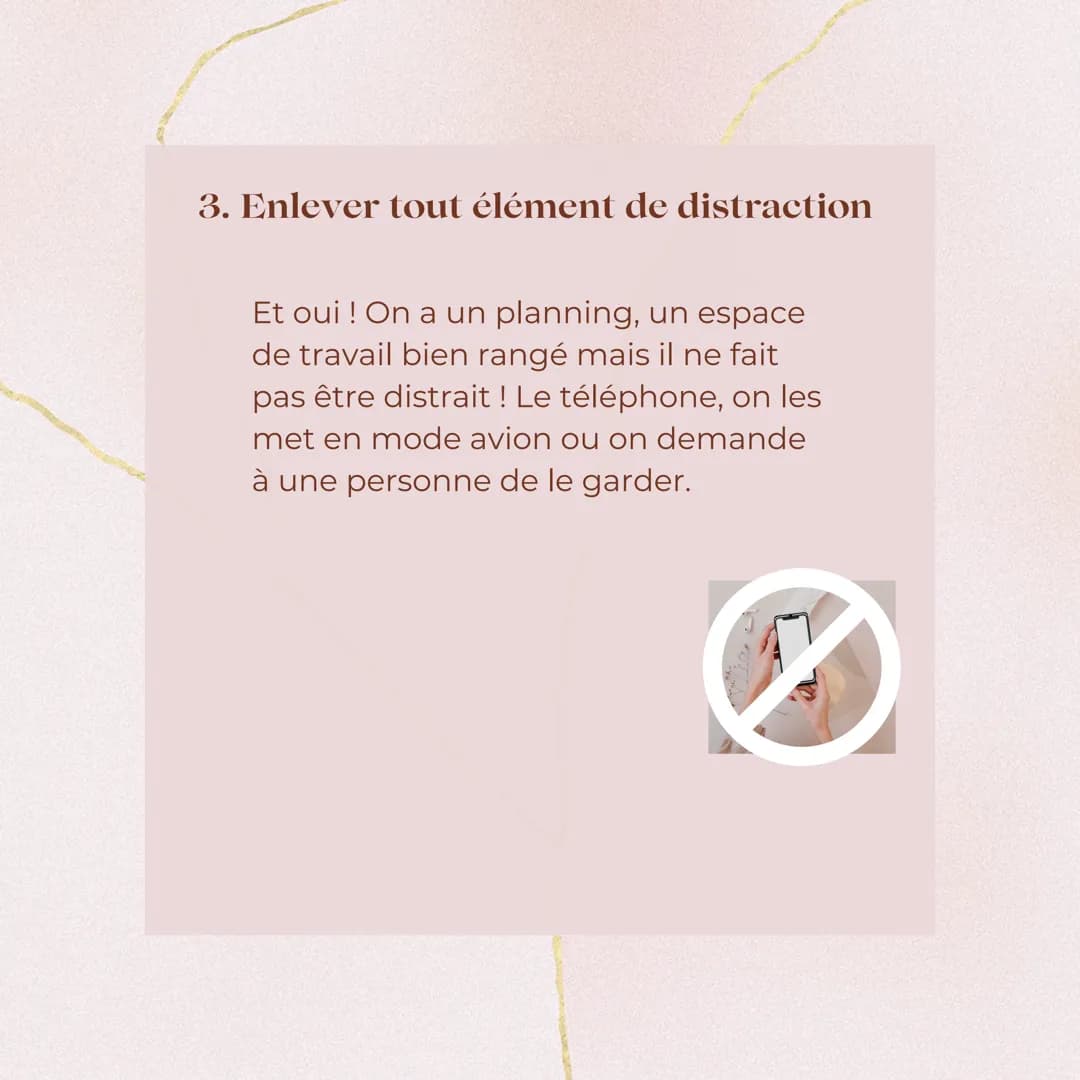 Comment être bien
organisé
et productif ?
study_with_kenza Faire un planning
Le planning c'est le B.A BA de
l'organisation. Moi personnellem