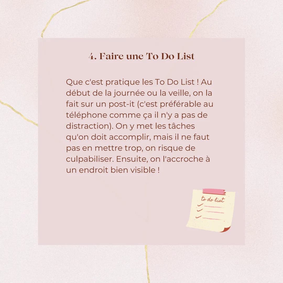 Comment être bien
organisé
et productif ?
study_with_kenza Faire un planning
Le planning c'est le B.A BA de
l'organisation. Moi personnellem