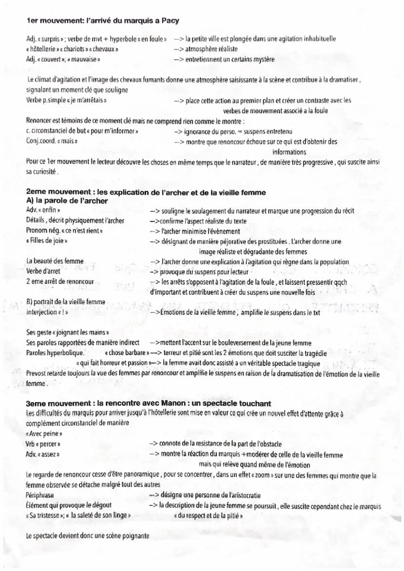 PARCOURS: Personnage en
marge, plaisir du
romanesque.
OEUVRE: INCIPIT de Manon Lescaut"
INTRODUCTION
TEXTE 5:
DE: L'ABBÉ PREVOST
Constituant