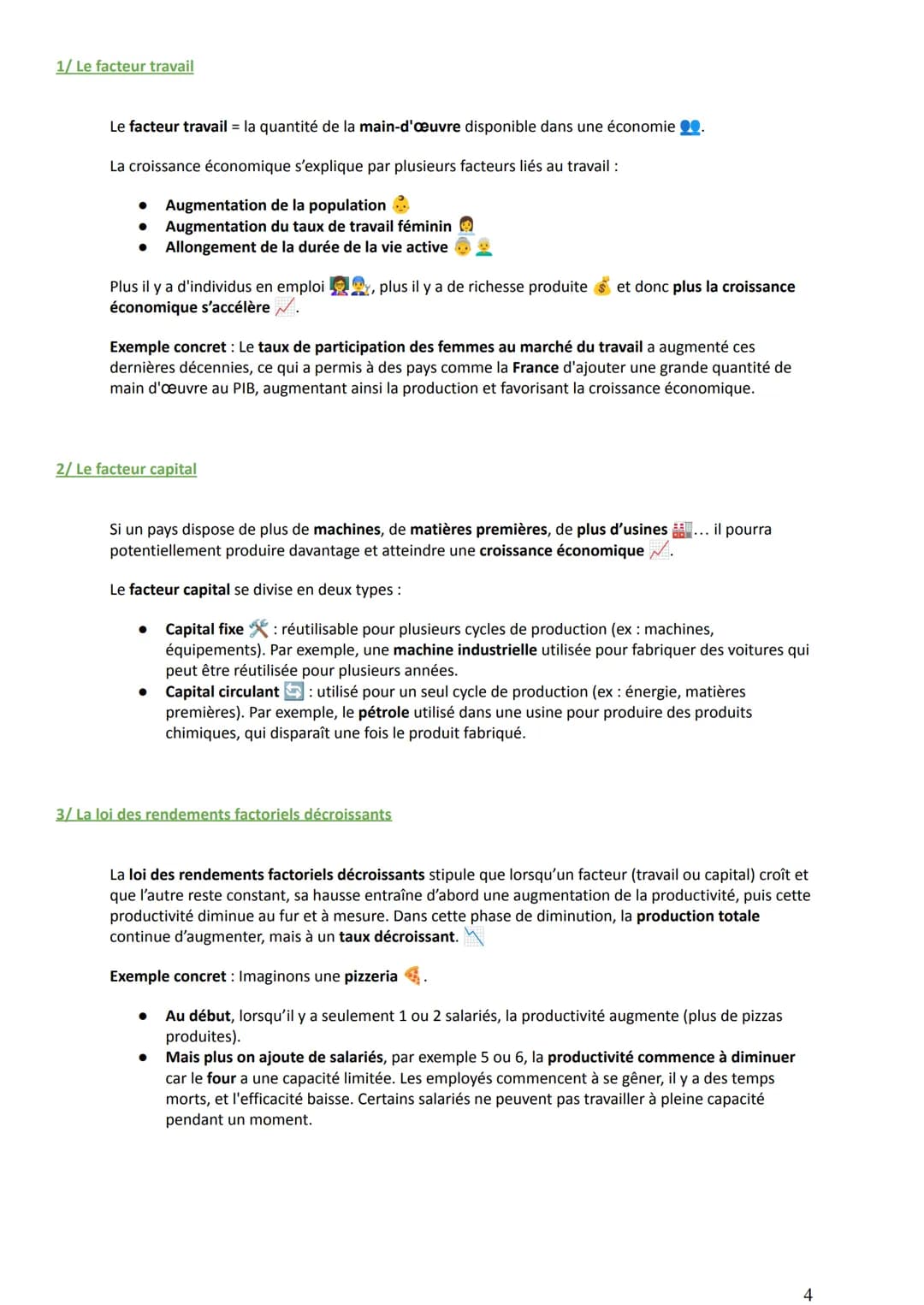 --- OCR Start ---
DOMAINE: SCIENCE ÉCONOMIQUE
THÈME 1: Quels sont les sources et les défis de la croissance économique?
Notions essentielles