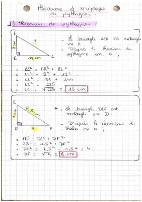 Know théorème de pytagore et reciproque thumbnail