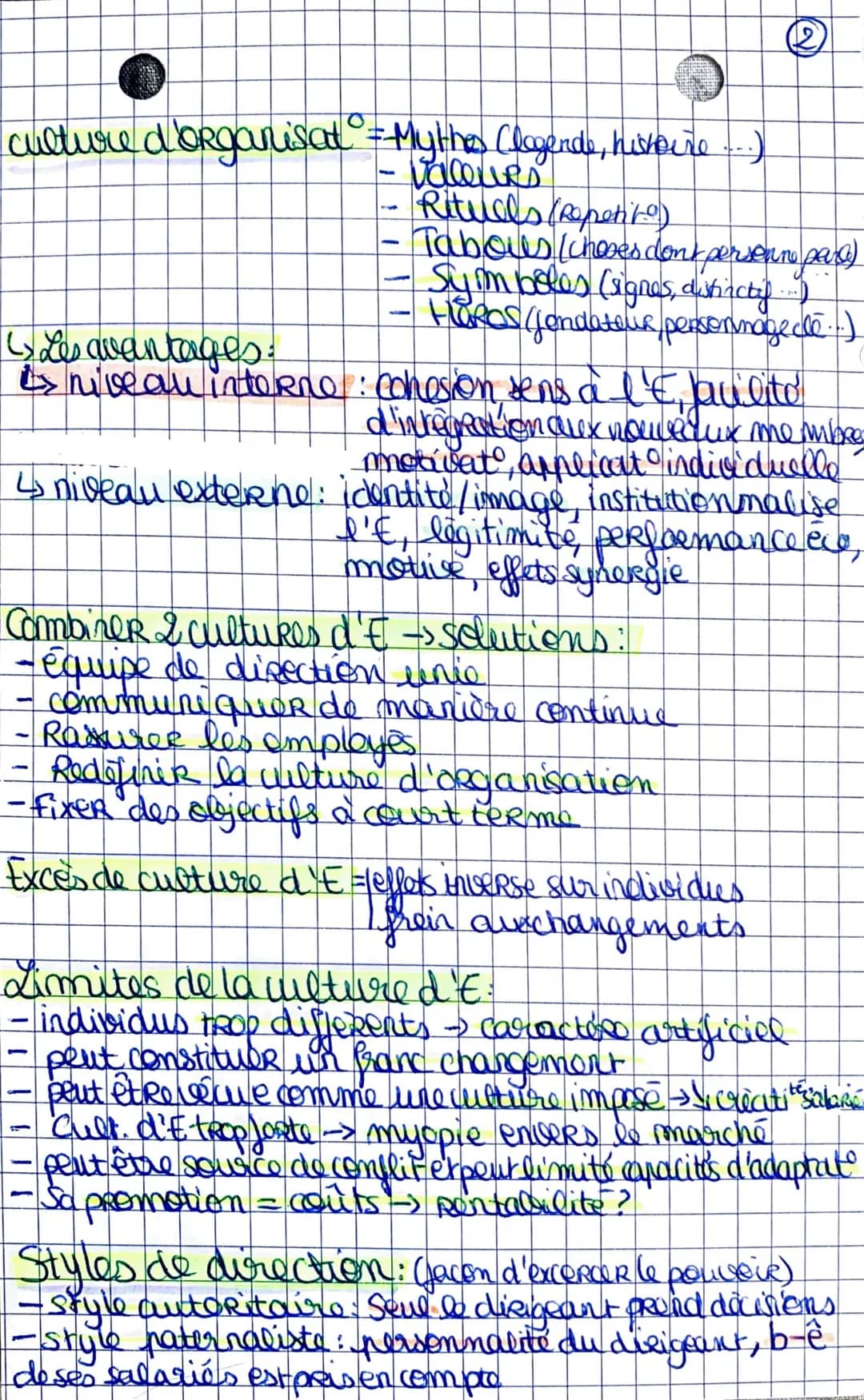 Gestion Mana
Chp 9 - Comment le mana cond-il encompte le
attentes des acteurs dans l'organisation?
=>acteurs int →> ^ convergents/dissergent