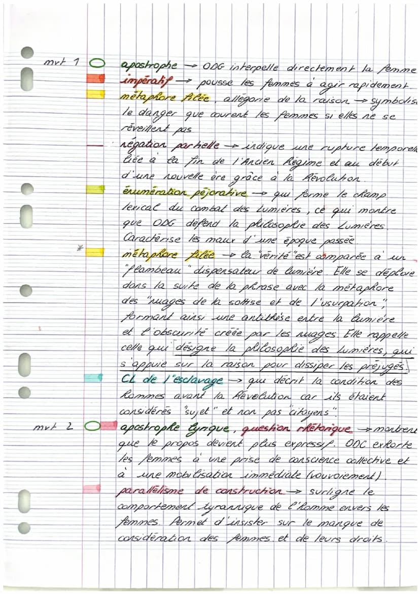 TEXTE B
Introduction
Olympe de Gouges (1748 - 1793) est une femme de
lettre des Lumières et femme politique française engagée,
considérée co