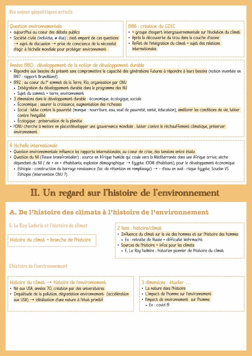 QU'EST CE QUE
L'ENVIRONNEMENT ?
T4: L'ENVIRONNEMENT, ENTRE EXPLOITATION
ET PROTECTION : UN ENJEU PLANÉTAIRE
Introduction
Milieu: ensemble de