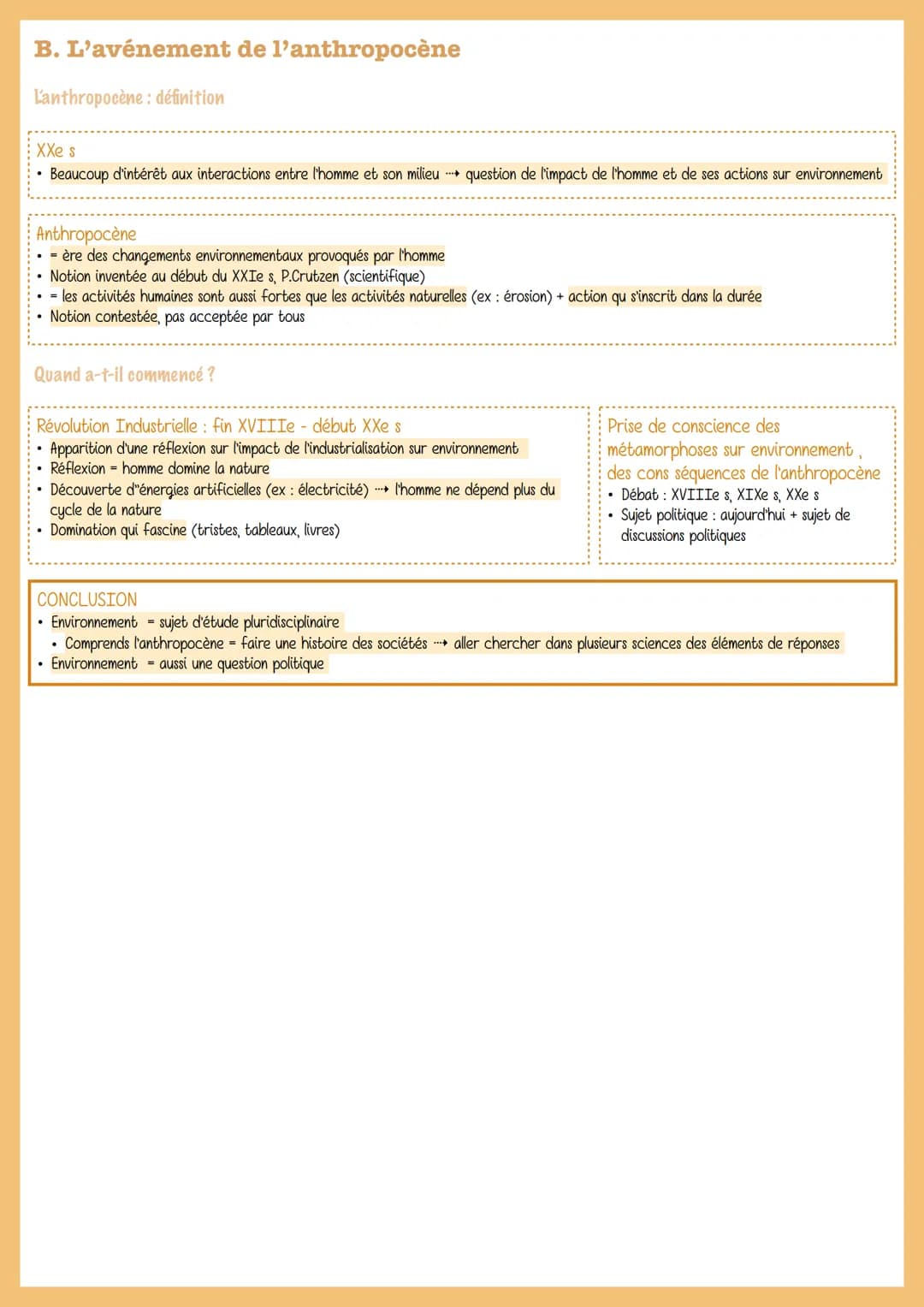 QU'EST CE QUE
L'ENVIRONNEMENT ?
T4: L'ENVIRONNEMENT, ENTRE EXPLOITATION
ET PROTECTION : UN ENJEU PLANÉTAIRE
Introduction
Milieu: ensemble de