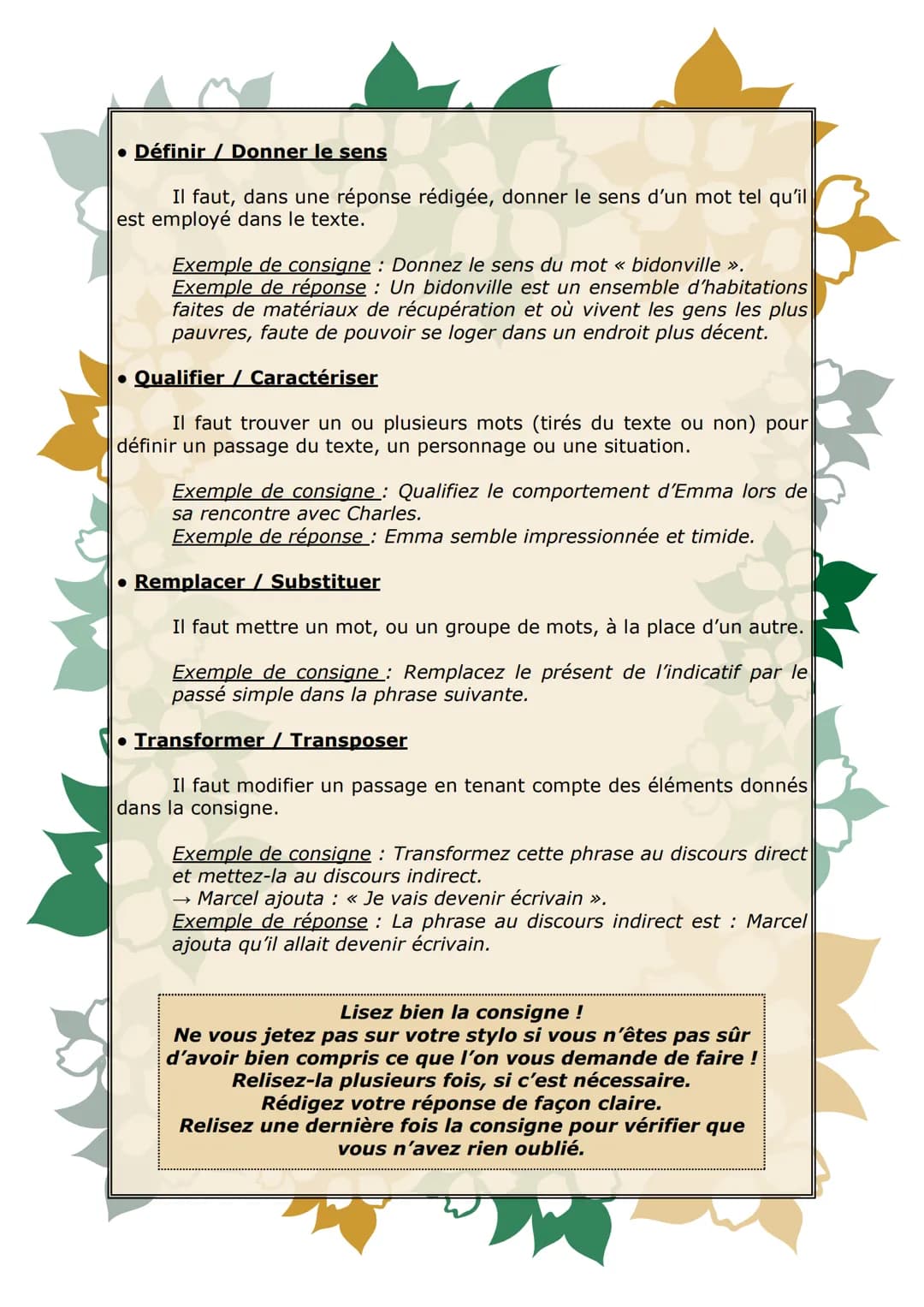 Brevet de français
Memento
Livret de révisions pour
préparer le Brevet Présentation de l'épreuve
L'épreuve dure trois heures et comporte deu