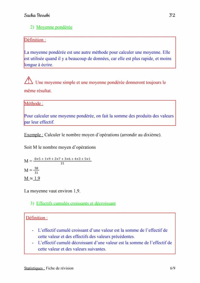 Sacha Berrebi
I) Définition et vocabulaire
1) Définition
Définition:
Une série de statistiques est un ensemble de données que l'on peut inte