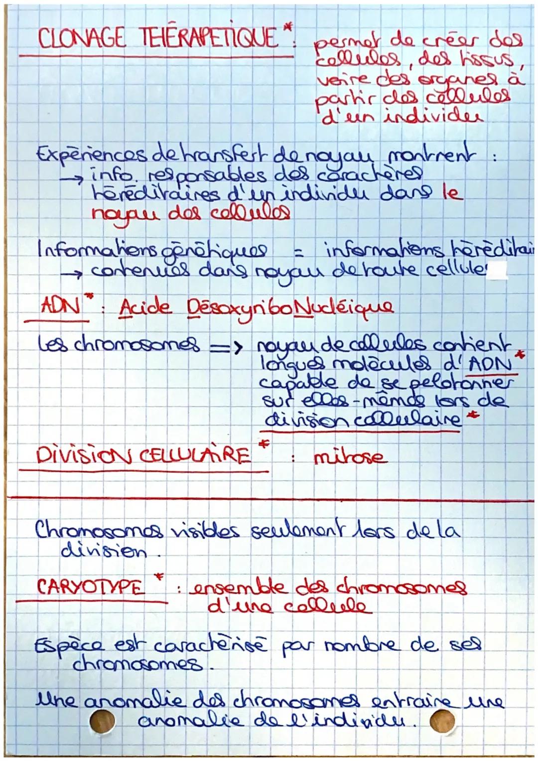 Chapitre I

SVT

Chaque individu

PHENOTYPE *

HÉRÉDITAIRES*

←
→

Cavachères de son espèce
Variations individuelles spécifiques.

: ensembl