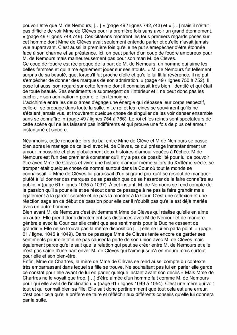 DISSERTATION Amàlia Saraiva 1ère 7
Madame de Lafayette est une célèbre écrivaine du XVIIème siècle. C'est une
femme de lettre qui se cache d