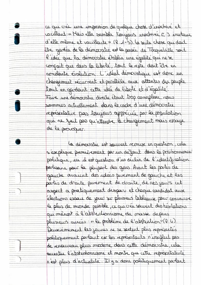 
<p>Decidée en 1792, la démocratie française semble être un modèle d'exemplarité pour d'autres pays, cependant comme dans tout régime elle a