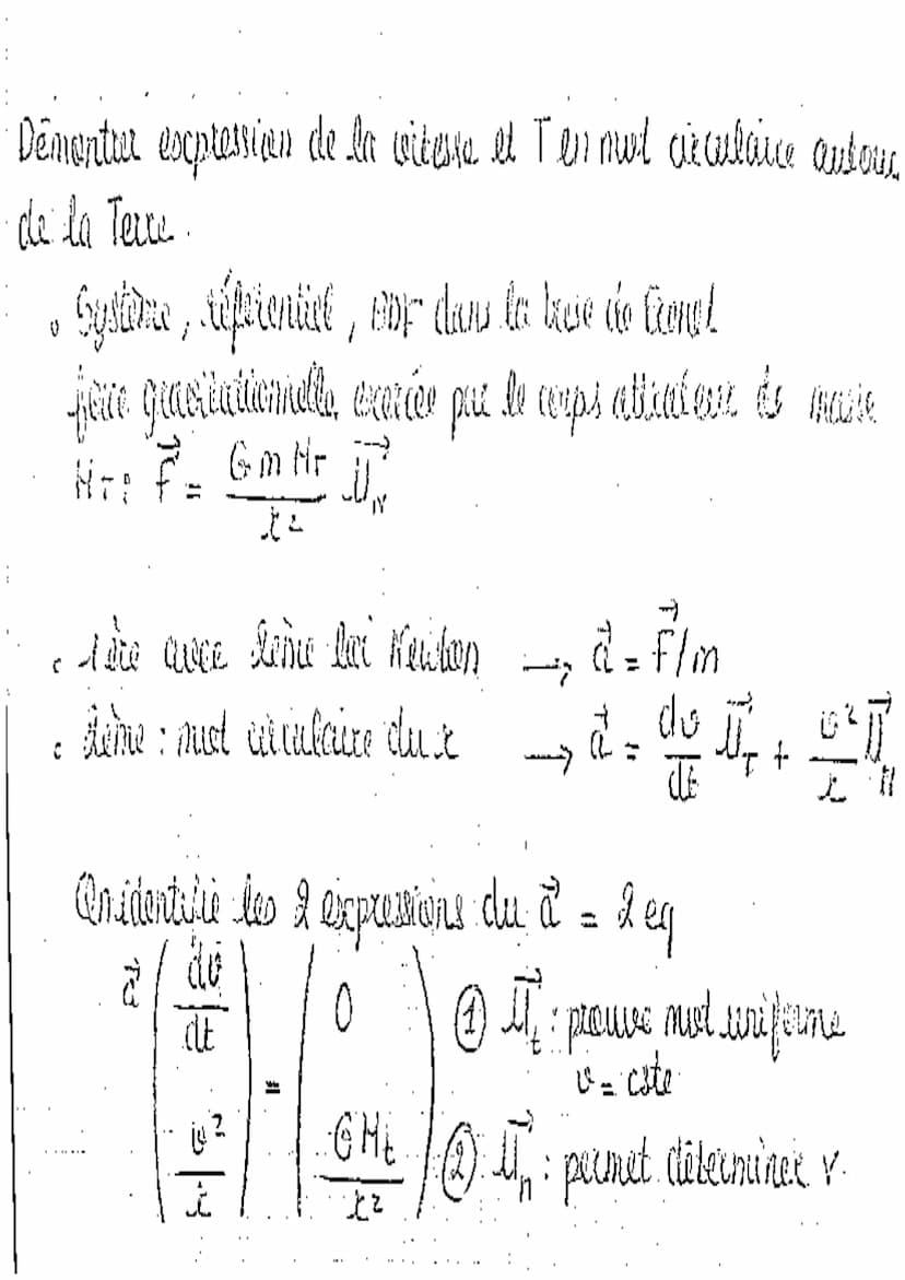 Hécanique céleste : mouvement des satellites et planètes,
- Référentiel : terrestre, geocentrique et heliocentrique
· Connaître + exploiter 